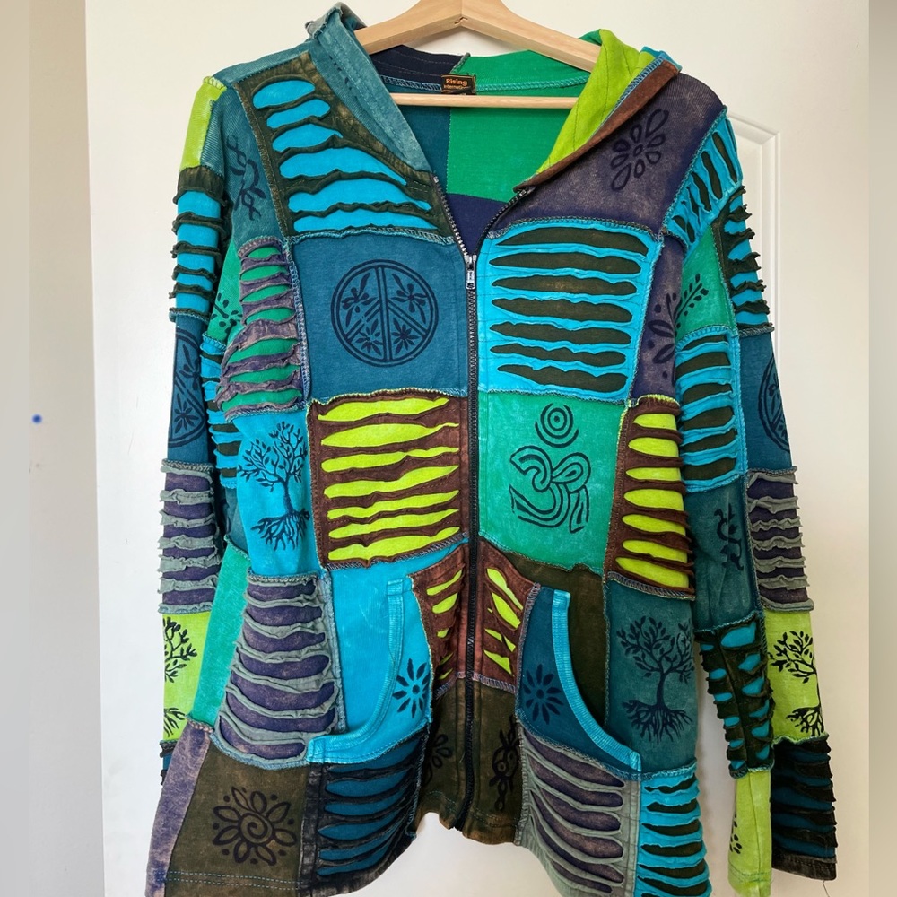 rising international zip up